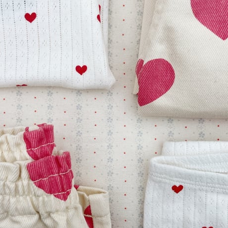 【Konges Sløjd】MAGOT DRESS GOTS - BON COEUR PINK
