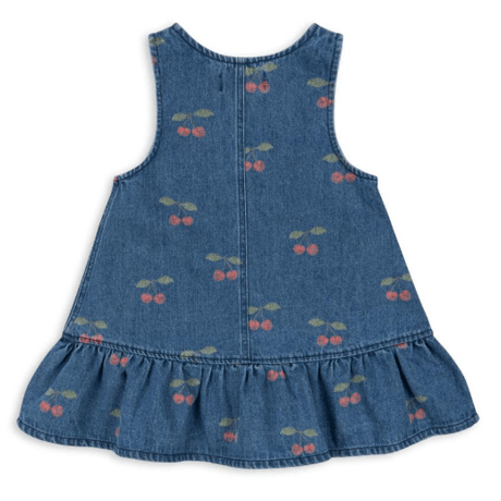 【Konges Sløjd】MAGOT DRESS GOTS - MA GRANDE CERISE DENIM