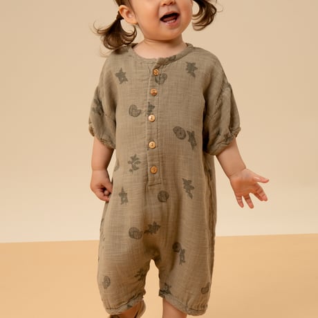 【STUDIO BOHEME PARIS】ROMPER BEBECITO - SAGE / FRESH