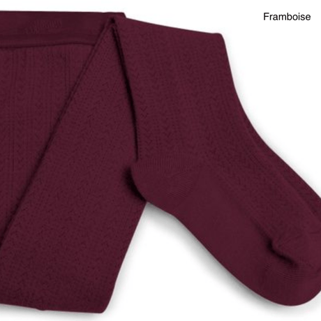 【Collégien】Angélique Pointelle Merino Wool Tights