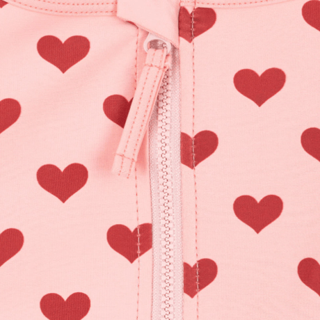 【Konges Sløjd】 MANUCA FRILL ONESIE GRS - AMOUR PINK
