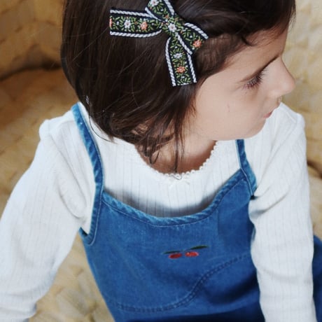 【Konges Sløjd】MAGOT STRAP DRESS GOTS - DENIM BLUE