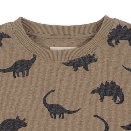 【Konges Sløjd】OBI TEE GOTS - DINO SILHOUETTE