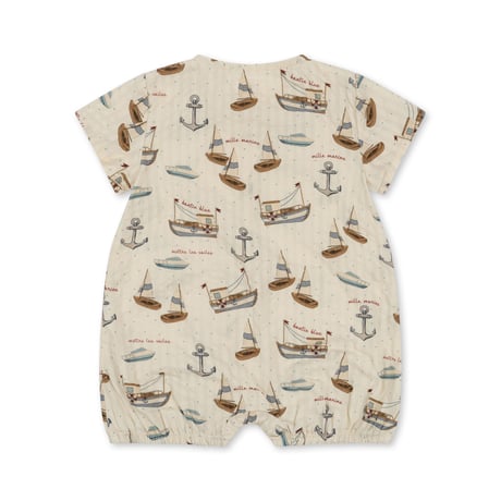 【Konges Sløjd】ACE ROMPER GOTS - SAIL AWAY