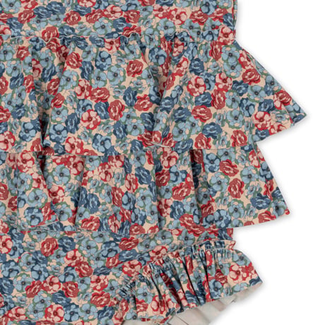 【Konges Sløjd】MANUCA FRILL SWIMSUIT - ROSIE BLUE