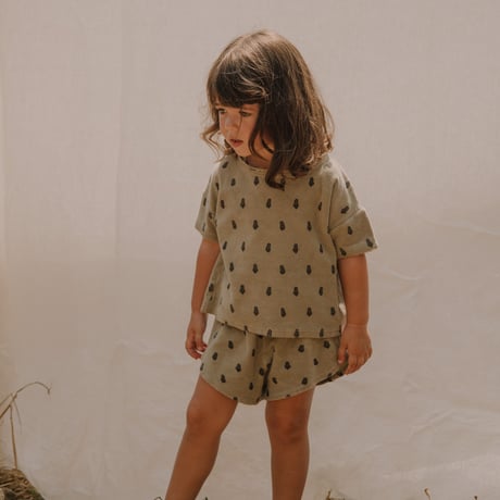 【STUDIO BOHEME PARIS】SHORTS GEORGY - SAGE / LAVENDER