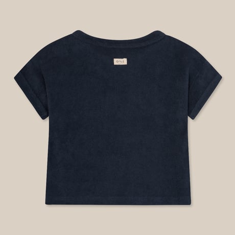 【Organic Zoo】Navy Terry Boxy T-Shirt