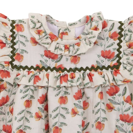 【Birinit Petit】Lorraine romper / Ranita Lorraine