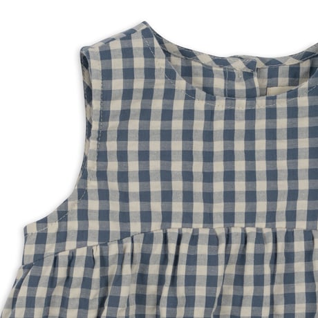 【Konges Sløjd】KIM ROMPER - CAPTAINS BLUE CHECK