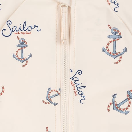 【Konges Sløjd】ASTER ONESIE GRS - ROCK MY BOAT