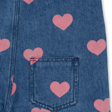 【Konges Sløjd】MAGOT OVERALLS GOTS - BON COEUR PINK