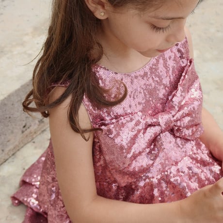 【Konges Sløjd】ROSIE DRESS - MELLOW ROSE