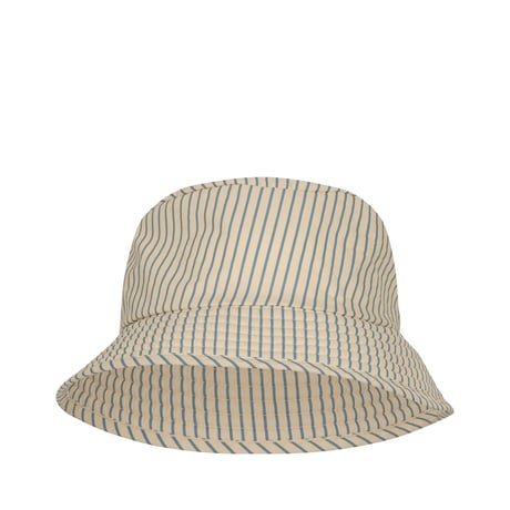 【Konges Sløjd】ASNOU BUCKET HAT - STRIPE BLUIE