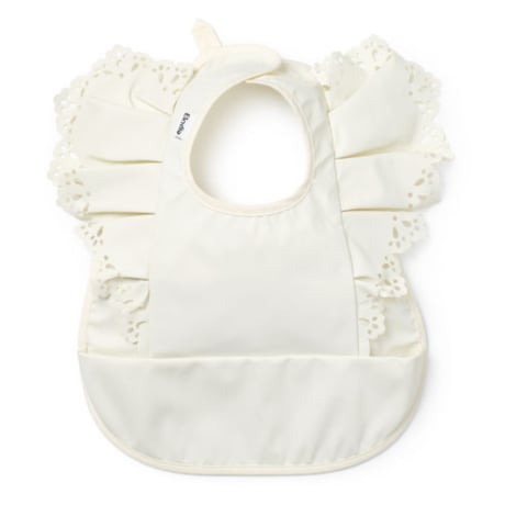 【Elodie】Baby Bibs - Vanilla White