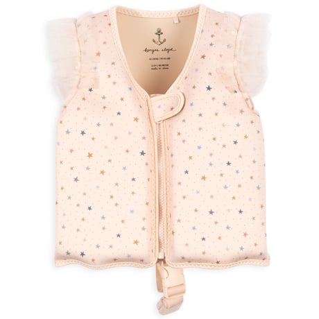【Konges Sløjd】NEOPRENE FLOAT VEST FRILL - STAR MULTI
