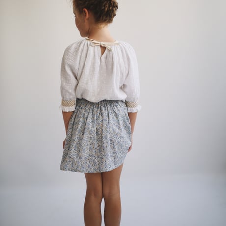 【LiiLU】ALAMERA SKIRT - Pacid Blue
