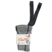 【Silly Silas】Wooly Warmy Footless - Granite Grey