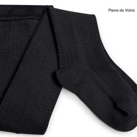 【Collégien】Angélique Pointelle Merino Wool Tights
