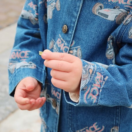 【Konges Sløjd】MAGOT JACKET GOTS - RACE DENIM