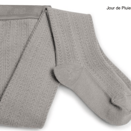 【Collégien】Angélique Pointelle Merino Wool Tights