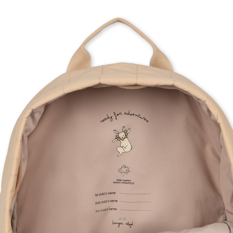 Konges Sløjd】JUNO QUILTED BACKPACK MIDI - FRAP