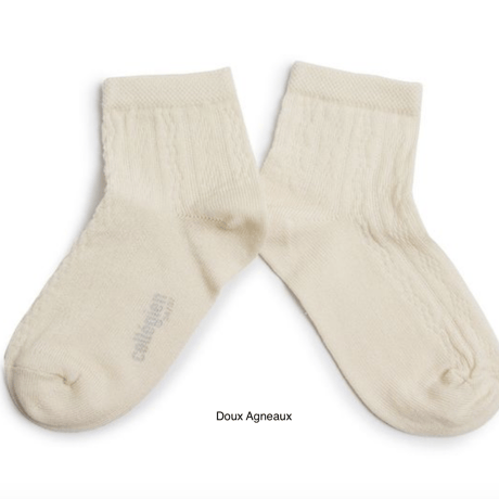 【Collégien】Antoinette Lightweight Pointelle Socks