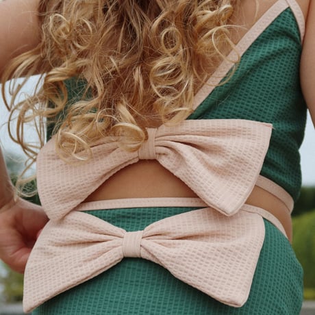【Konges Sløjd】BOWIE SWIM BIKINI - SMOKE PINE