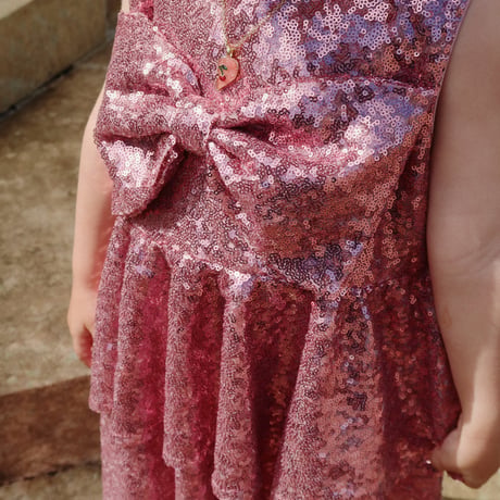 【Konges Sløjd】ROSIE DRESS - MELLOW ROSE