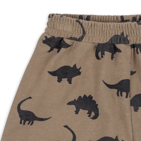 【Konges Sløjd】OBI SHORTS GOTS - DINO SILHOUETTE