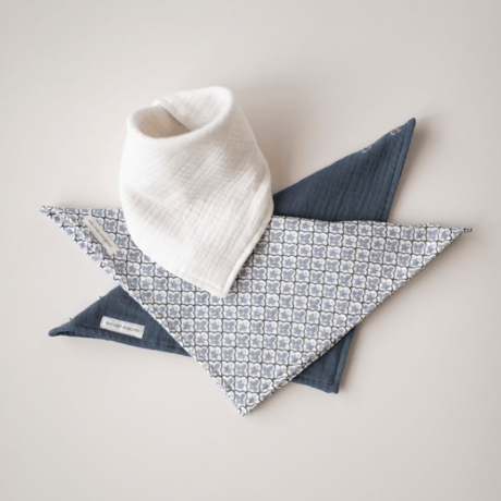 【sonanddaughter】Reversible Bibs - ALUNA SERIES