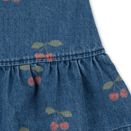 【Konges Sløjd】MAGOT DRESS GOTS - MA GRANDE CERISE DENIM