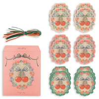【Konges Sløjd】CHRISTMAS GIFT TAGS FSC - BIG CHERRY