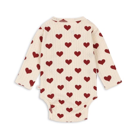 【Konges Sløjd】MINNIE NEWBORN BODY GOTS - AMOUR ROUGE