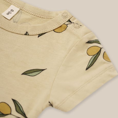 【Organic Zoo】Olive Garden Short Sleeve Bodysuit