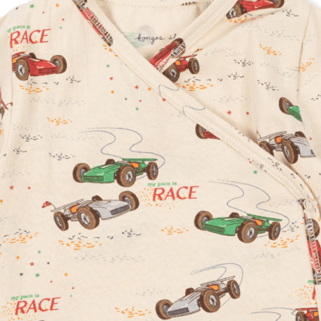 【Konges Sløjd】BASIC NEWBORN ONESIE GOTS - GRAND PRIX