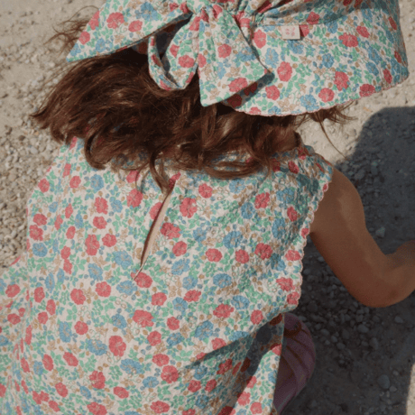 【Konges Sløjd】ELIN BOW SUN HAT GOTS - FIOLA