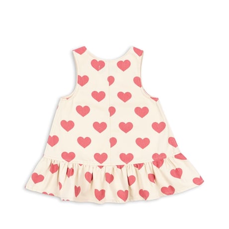 【Konges Sløjd】MAGOT DRESS GOTS - BON COEUR PINK
