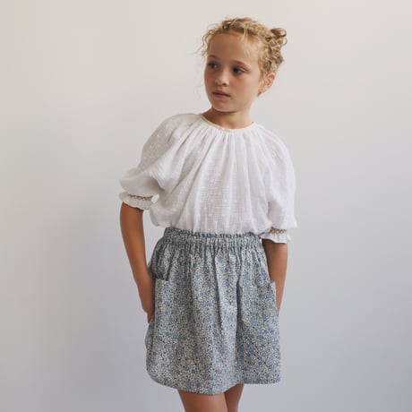 【LiiLU】ALAMERA SKIRT - Pacid Blue