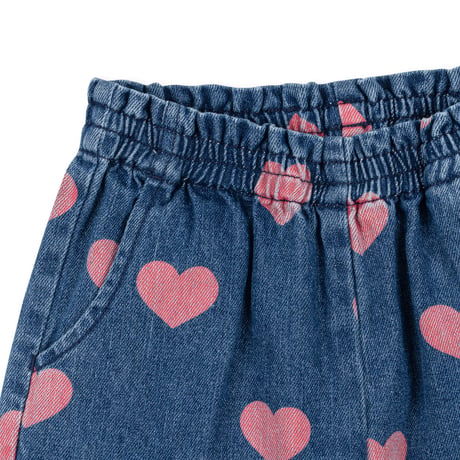 【Konges Sløjd】MAGOT FRILL PANTS GOTS - BON COEUR PINK