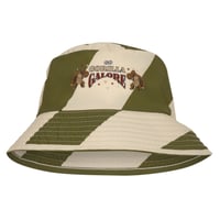 【Konges Sløjd】ASNOU BUCKET HAT - DARK OLIVE/CREAMY WHITE