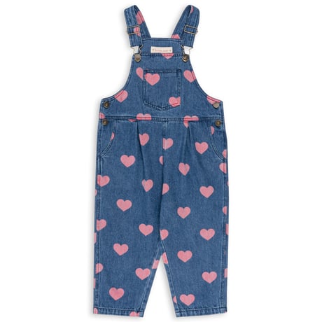 【Konges Sløjd】MAGOT OVERALLS GOTS - BON COEUR PINK