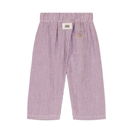 【STUDIO BOHEME PARIS】PANTS COUSIN - VIOLET STRIPES