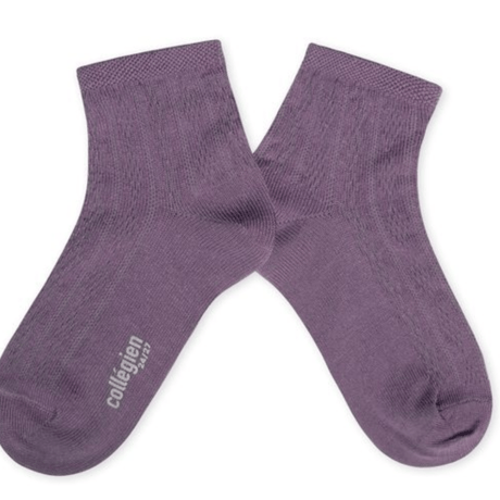 【Collégien】Antoinette Lightweight Pointelle Socks