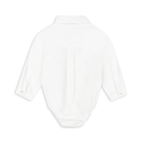 【Konges Sløjd】ROLF BABY SHIRT GOTS - OPTIC WHITE