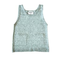 【MABLI】MORIO VEST - Seafoam