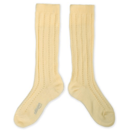 【Collégien】Léonie Lightweight Openwork Knee-high Socks