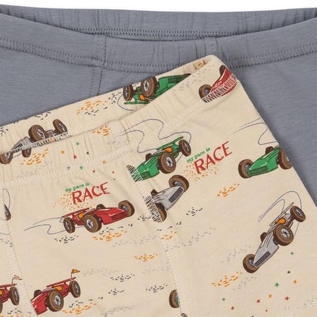 【Konges Sløjd】BASIC 2 PACK BOY BOXERS GOTS - TRADEWINDS / GRAND PRIX