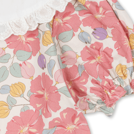 【Konges Sløjd】COEUR COLLAR SHIRT GOTS - FLEUR ANGLAISE