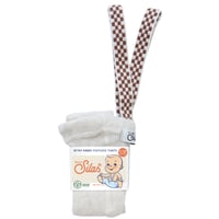 【Silly Silas】Footless - Cream Checked
