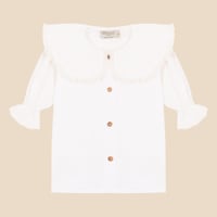 【Birinit Petit】Newborn / Baby / Girl Chulísima embroidery shirt / Camisa Chulísima batista bordada